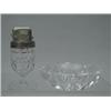 Image 1 : TWO CUT GLASS ITEMS