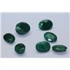 Image 1 : 31.05 AFRICAN EMERALD MIX-SHAPED/SIZED (7 PC)