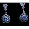 32.35 CTW CZ ANTIQUE LOOKING JEWELRY .925 STERLING SILV