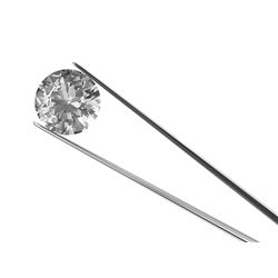 GIA CERT. 1.00 CTW ROUND DIAMOND G/SI2