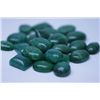 Image 1 : 287.00 CTW AFRICAN EMERALD CABUSHION LOOSE STONES