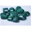 Image 1 : 196.60 CTW AFRICAN EMERALD MIX SHAPES LOOSE STONES (12)