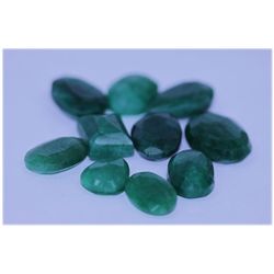 95.25 CTW AFRICAN EMERALD MIX SHAPES LOOSE STONES