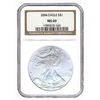 Certified Uncirculated Silver Eagle 2004 MS69