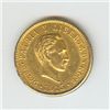 Cuba 1915-1916 5 pesos gold, AU-UNC