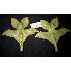 VINTAGE VAMPIRE BAT VACU FORM BUCK MOLD HORROR PROP