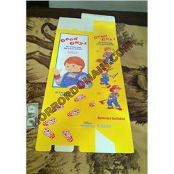 CHILD'S PLAY 2 MINT GOOD GUYS CHUCKY DOLL BOX SCREEN USED ORIGINAL UNFOLDED