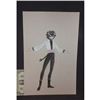 Image 1 : 1972 73 ARISTOCATS HAND DRAWN CAT MAN DANCER ORIGINAL COSTUME WARDROBE ARTWORK