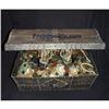 Image 1 : 1967 DISNEYLAND PIRATES OF THE CARIBBEAN RIDE TREASURE CHEST WITH JEWELS VINTAGE DISNEY PROP