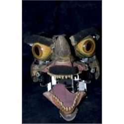 ANIMATRONIC LAND OF THE LOST SCREEN USED DINOSAUR HEAD