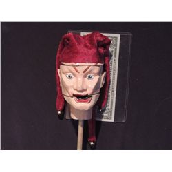 PUPPET MASTER X AXIS RISING HERO SMILING SPINNING JESTER HEAD SCREEN USED & MATCHED