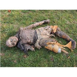 MUMMY ZOMBIE CORPSE 2 HORROR PROP JOHN BUECHLER F/X SHOP LIQUIDATION