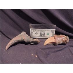 CARNOSAUR 1 & 2 DINOSAUR CLAWS JOHN BUECHLER F/X SHOP LIQUIDATION
