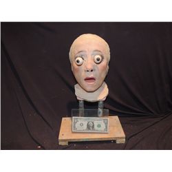 GINGER DEAD MAN 3 SATURDAY NIGHT CLEAVER SCREEN USED MIDGET EYE POPPING HEAD RIG