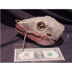 ANIMATRONIC ALIEN CREATURE MUTANT DINOSAUR HEAD JOHN BUECHLER F/X SHOP LIQUIDATION