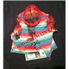 Image 1 : SEED OF CHUCKY BLOODY HERO CHUCKY SWEATER SCREEN USED & MATCHED DEATH SCENE