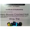Image 5 : THE RING SCREEN USED & MATCHED BROKEN BLOODY NAIL