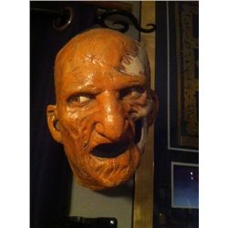 A NIGHTMARE ON ELM STREET 2 SCREEN USED MELTING FREDDY KRUGER HEAD