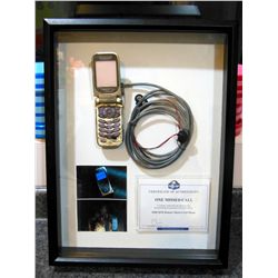 ONE MISSED CALL SCREEN USED & MATCHED HERO BURNT CELL PHONE