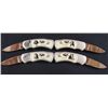 Image 5 : Four-Knife Set Of Founding Fathers- Geronimo,