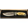 Image 3 : Eagle Bowie 8 1/2" Fixed Blade Knife- Faux Ivory