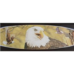 Eagle 6 2/8" Stainless Steel Knife W/Blade Etching