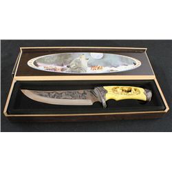 Wolf 6 2/8" Stainless Steel Blade W/ Intricate