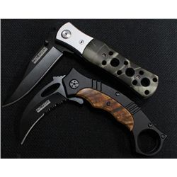 Lot Of 2- Karambit Spring Assisted Folding Knife