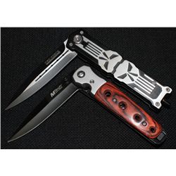 Lot Of 2-Spring Assisted Tac Force Two Tone