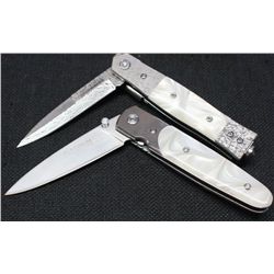 Lot Of 2-Platnium Collection Spring Assisted W/