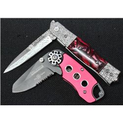 Lot Of 2-Spring Assisted-Firefighter "Legal