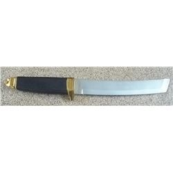 Stainless Steel 9" Square Blade W/ Rubber Black