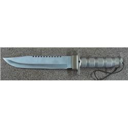 15' Stainless Steel Survival Knife W/ Compass &