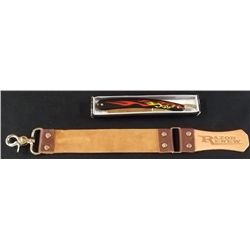 Master Cutlery Folding Straight Razor W/Chopper
