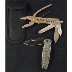 Lot Of 2-MTech USA Stainless Steel Tactical