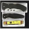 Image 1 : Lot Of 3-Timber Wolf Yellow Turquoise Folding