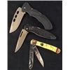 Image 2 : Lot Of 3-Timber Wolf Yellow Turquoise Folding