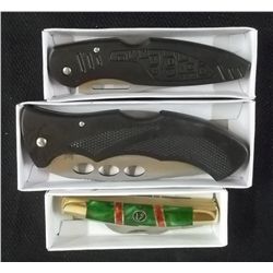 Lot Of 3-Timber Wolf Green Turquoise Folding Four