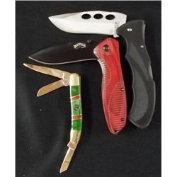 Lot Of 3-Timber wolf Green Turquoise Stockman