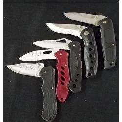 Lot Of 5- Delta Ranger Tactical Folding Knife