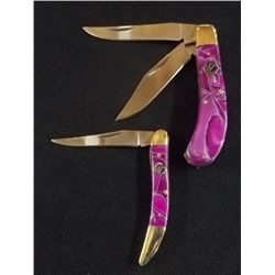 Lot Of 2-Canyon Creek Purple Mother Of Pearl