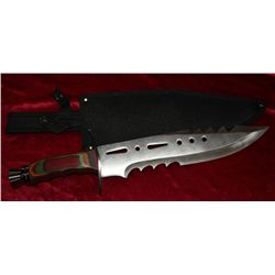 Seventh Skein 17" Bowie Knife W/Stainless Steel