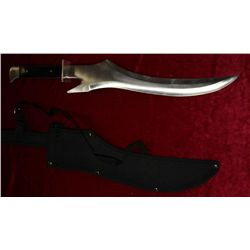 Ninja Stroke 21.25" Knife W/Curved Stainless