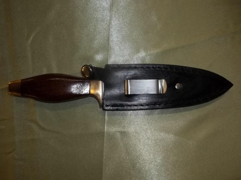 Stainless Steel Pakistan 10" Dagger W/Wood Handle