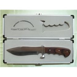 Maxam Military Commemorative 11 1/2" Bowie Knife