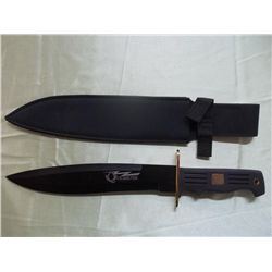 Quicksilver 15" Bowie W/Stainless Steel Black