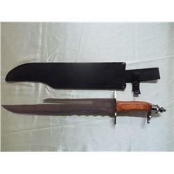 Split Fork 20 1/2" Custom Designed Bowie Knife