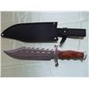 Image 1 : Ultimate Warrior 15" Hunting Bowie Knife W/