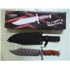 Image 2 : Ultimate Warrior 15" Hunting Bowie Knife W/