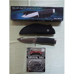 SlipNot Field Tip 8.5" Overall Fixed Blade Guthook